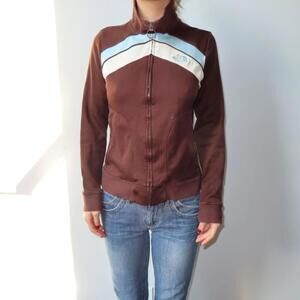 The North Face Women's Blue and Brown Jacket